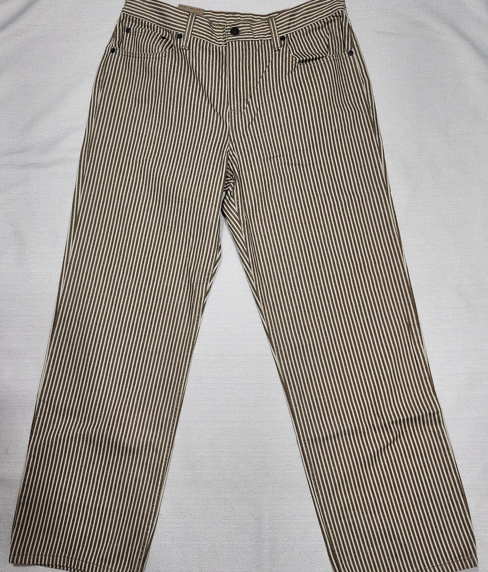 Levi's low Pro Mid rise pants W31'' x L30'' pin stripes